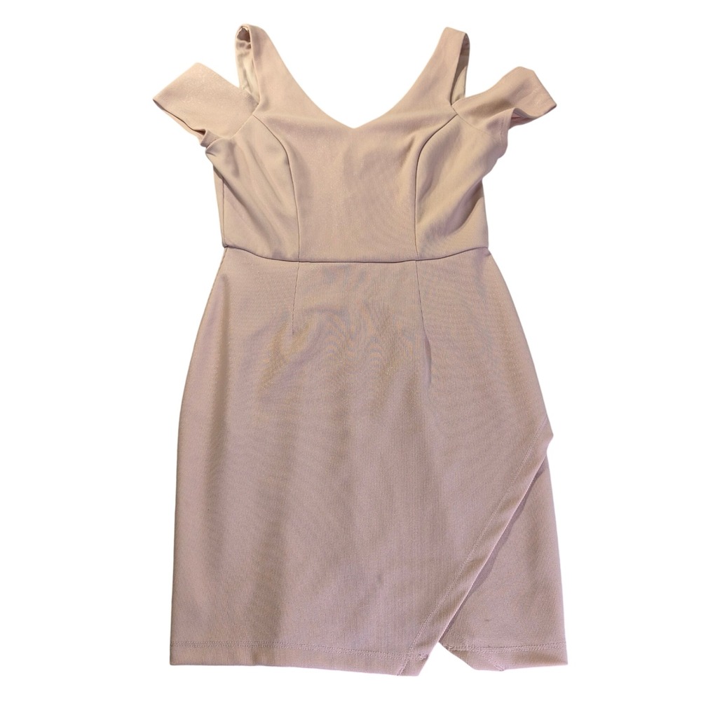 Xtraordinary D68161J591 Womens Size‎ 11 Blush Cold Shoulder Wrap Bodycon Dress